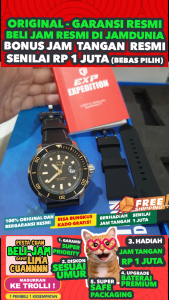 JAM TANGAN PRIA ORIGINAL EXPEDITION DIVER EXPEDITION 6335 EXP 6335 EXF 6335 6335M10 - MEN CT - KULIT - BLACK SILVER DIAL GOLD - Jamdunia Jam dunia JD18 # JAM TANGAN PRIA JAM TANGAN PRIA EXPEDITION DIVER PRIA B092