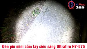 Đèn Pin Mini Siêu Sáng Cầm Tay Cree Hy-575 Pin Sạc Chống Nước 3 Chế Độ Sáng Móc Cài Áo Vỏ Nhôm - H2pro Tech