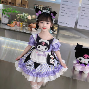 Baby Girl Disney Dress Autumn Western Style Cos Costume Cartoon Clow M Lolita Princess Dress Pettiskirt