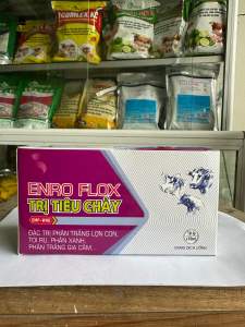 TRỊ TIÊU CHẢY ENROFLOX lọ 10ml. Thú y tây bắc