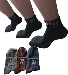 Kaos Kaki Pendek Pria Sport Yonex 3 Pasang / Kaos Kaki Olahraga Atas Mata Kaki Pria
