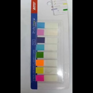 ASTAR Pet Sticky Notes / 记号贴 P26 44MMX12MM (8padsx20sheets) (Price For 1 Pcs)