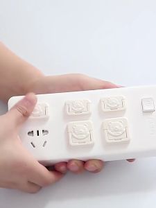 Pelindung Colokan Listrik Socket Protection Penutup Lubang Stop Kontak