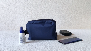 Krisnatex Hand Bag Cordura Polos- Pouch Travel Tas Organizer Gadget Handbag Toiletries