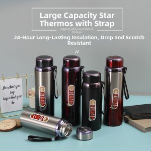 Thermal Stainless Steel Large Capacity Water Bottle