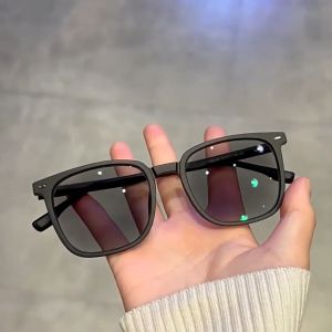 0 to -400 Photochromic Graded Eyeglasses for Woman and Men Myopia Eyewear Anti Radiation Glasses Nearsighted