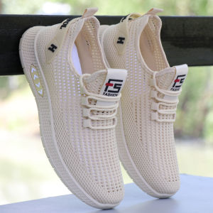 Giày Lưới Nam Mùa Hè Giày Thể Thao Thoáng Khí Chống Mùi Đế Mềm Thường Ngày Giày Đế Xuồng Lỗ Thoáng Khí Thoải Mái Cho Trẻ Em Và Người Lớn