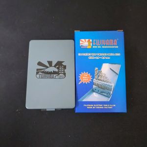 Fujiyama Mata Bor Besi Kayu Set 13pcs HSS Twisted Drill Bit 13 Pcs