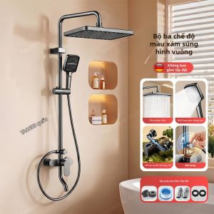 TAOSHI | Bộ Vòi Hoa Sen Áp Suất Cao