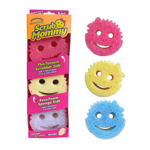 Scrub Mommy Double-Sided Magic Scrubbing Sponge Dishwashing Tool Temperature-Sensitive Non-Damaging Coating Household Cleaning