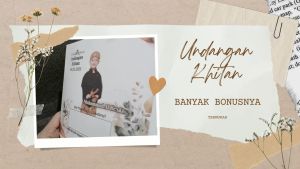 ISI 50 PCS COD Termurah Undangan Sunat Motif 18 - Undangan Sunatan Undangan Khitan / Khitanan Undangan Walimah Kartu Ucapan Jimpitan