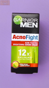 Garnier Men Acne Fighting Whitening Serum Cream Skin Care - 40ml