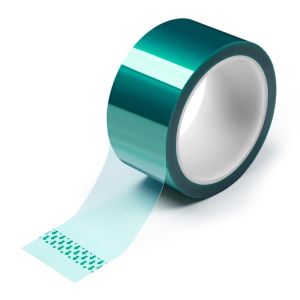 33m Green PET High Temperature Tape 10-50cm Heat Resistant Masking Tape for PCB Electroplating Painting Industrial Protection