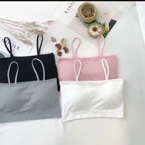 Áo Bra 2 dây gân tăm đệm mỏng co giãn ôm ngực mềm mịn - Áo lót nữ - Áo ngực nữ không gọng su đúc siêu mát BRA809