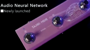 Bansid Tank Mini Electric Guitar & Bass Multi‑Effect Pedal Supports Tone Presets and Editing Features