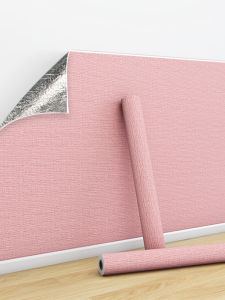 Thickened Self Adhesive Waterproof Wall Paper for Bedroom Dormitory Ceiling Renovation Decorative Moisture Proof PVC Material