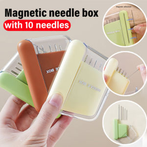 Portable Needle Case Contain 10pcs Needles Sewing Tool Sewing Kit Storage for Home Dormitory