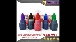 Isi Ulang Tinta Cap Stampel Otomatis Trodat 7011 / Refill Stamp Ink 25 ml 5 Warna