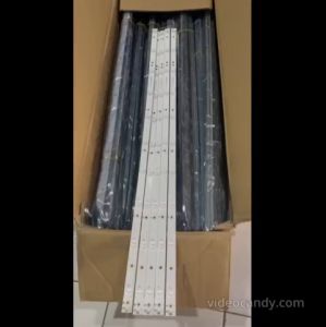 Backlight Tv LG 43LH500T 43V300C 10led/strip 5pcs 3v