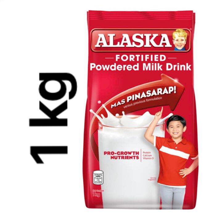 Alaska powdered milk for 1 store year old