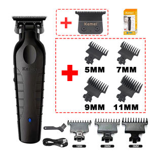 Kemei | Kemei 2299 Barber Cordless Hair Trimmer 0mm Zero Gapped Carving Clipper Professional Electric Finish Cutting Machine
