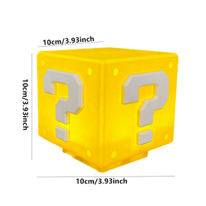 Bandai | Anime LED Question Mark Night Light with Music Function USB Rechargeable Bedroom Lamp Holiday Gift