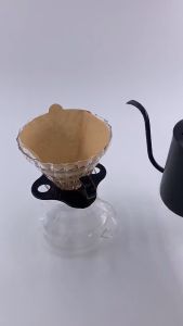 ดริป กระดาษ 100 แผ่น ทรง V ก้นแหลม กระดาษกรองกาแฟ กาแฟบด ชงกาแฟ กระดาษกรองกาแฟวงกลม ดริป กระดาษ กรองกาแฟ