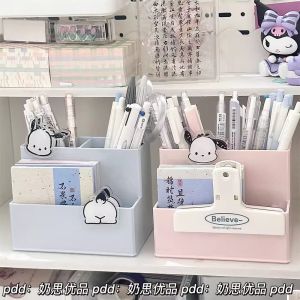 Hộp Đựng Bút Chì Nhiều Ngăn Dung Tích Lớn Văn Phòng Phẩm Đa Năng Cho Học Sinh Hộp Đựng Đồ Trang Trí Bàn Làm Việc Văn Phòng