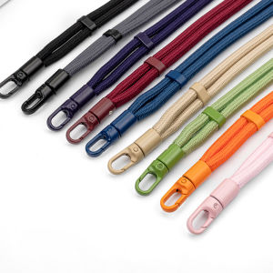Fashion Nylon Long Phone Lanyard Crossbody Adjustable Anti Theft Phone Strap For All Phones 360 ° Rotating Anti Winding Metal Buckle Skin-Friendly Universal Cell Phone Neck Lanyard For Travel Essentials Anti Loss Lanyard