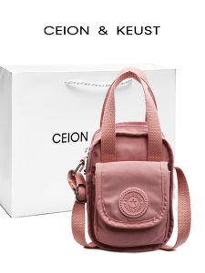 CEION KEUST เรียบง่าย สไตล์เรโทร ผู้หญิง กระเป๋าสะพายข้างใส่โทรศัพท์ กระเป๋าถือ ลำลอง กระเป๋าสะพายไหล่เดี่ยว นุ่ม วัสดุผ้าอ็อกซ์ฟอร์ด