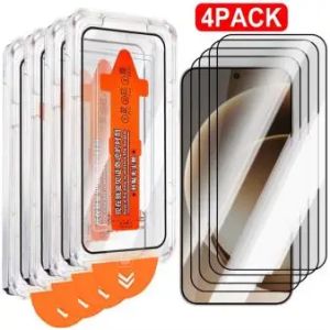1-5PCS HD Dust Free Screen Protector For Samsung S26 Ultra S25 S24 S23 S22 S21 A56 A55 A54 A53 A52 A36 A35 A16 Tempered Glass