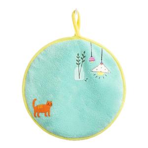 Water Absorbing Thick Soft Hangable Kitchen and Bathroom Towel