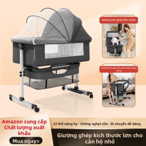 Giường Em Bé Đa Năng Gấp Được