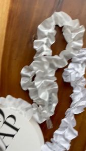 READY STOCK EzWrap.my Lotus Leaf Cup Cake Dress Lace Wave Silk Cake Ribbon Cake Bunga Floral Party Gift Hadiah