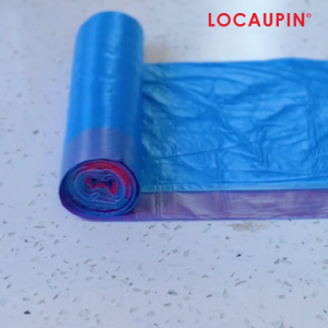 Plastic Drawstring Garbage Bag with Holder Garbage Trash Cans Liners