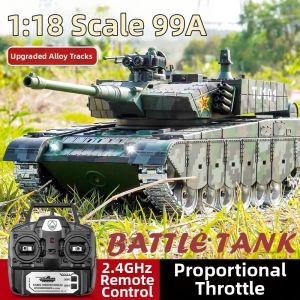 Full Scale Remote Control Tank With Simulated Smoke