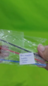 Pin Header Male Pitch Strip Single Row 1x40 2.54MM Tulang Ikan Arduino - 20pc