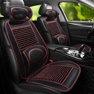 BMW 1 Series 120i 125i 116i 118i Full Wrap Wood Bead Car Seat Covers Breathable Massage Function Original Style Summer Use