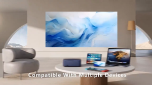 EXPOSE projector wifi and bluetooth projector 4k ultra hd projector mini portable smart projector smart tv android 11.0