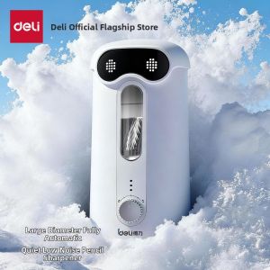deli | Automatic Electric Pencil Sharpener Large Diameter Low Noise