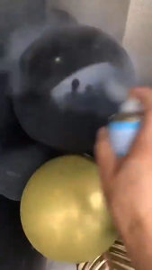 BALLOON BRIGHTENER Balloon Shine Spray Enhances Luster Long-lasting Shine