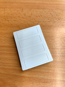 MCB Blank Module SP Blank Plate for Consumer Unit MCB (8WayS)