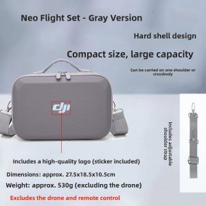 Portable Outdoor DJI Neo1 Neo2 Action Camera Storage Box Single Shoulder Backpack Travel Accessories Digital Storage Organizer