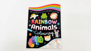 Rainbow Animals Colouring Book With Fun Colouring Pages For Kids