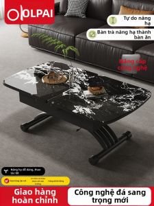OLEPA | Adjustable Platinum Multifunctional Coffee Table