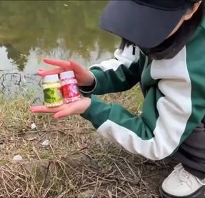 Rompin EPS Foam Floats Ball Beads Beans Buoyancy Sweet Smell Fishing Bait Fishing Tackle Accessory 200pcs