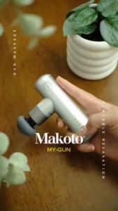 MAKOTO MY GUN  ปืนนวดคลายกล้ามเนื้อ ใช้งานง่าย สะดวกสบาย