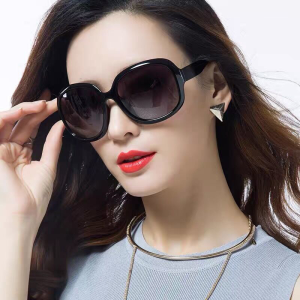 C.three Large Frame Women Sunglasses Fashionable Retro Sunglasses High-end Driving Sunglasses
