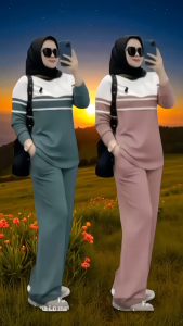 BEST SELLER PAKAIAN WANITA TERLARIS apollo set terbaru 2025