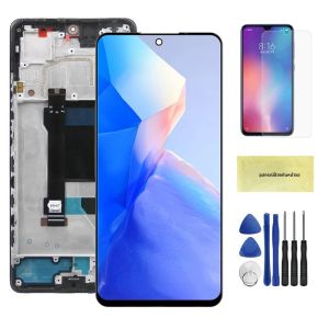 6.67 "สําหรับ Xiaomi Redmi หมายเหตุ 12 Pro 5G จอแสดงผล LCD Touch สําหรับ Redmi หมายเหตุ 12 Pro 5G 22101316 การเปลี่ยนหน้าจอ C ด้วยเฟรม